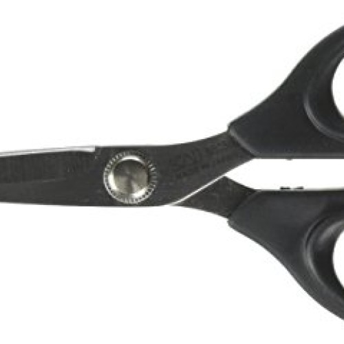kai 5 1/2 inch Embroidery Scissors, Black Handle