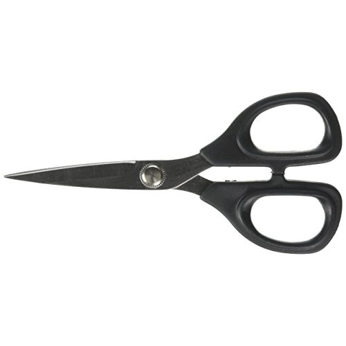 kai 5 1/2 inch Embroidery Scissors, Black Handle