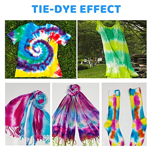 One-Step Tie-dye Kit, Innovative No Fading DIY Fabric Environmenta...