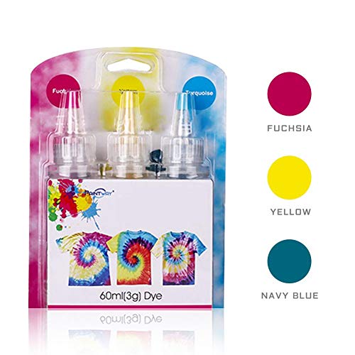 One-Step Tie-dye Kit, Innovative No Fading DIY Fabric Environmenta...