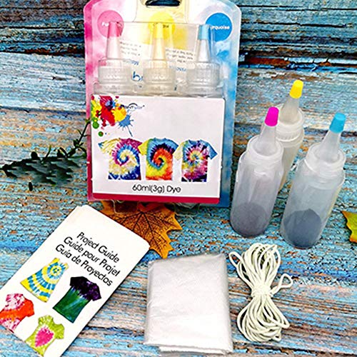 One-Step Tie-dye Kit, Innovative No Fading DIY Fabric Environmenta...