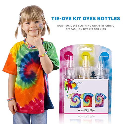One-Step Tie-dye Kit, Innovative No Fading DIY Fabric Environmenta...