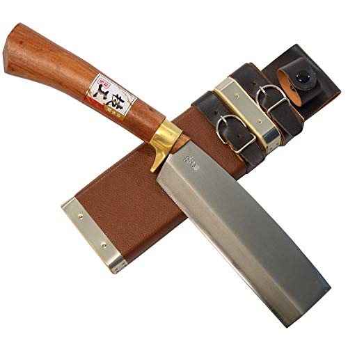 KaKUrI Japanese NATA Tool Knife 6.5 165mm, NATA Hatchet for Cho...