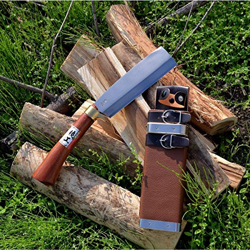 KaKUrI Japanese NATA Tool Knife 6.5 165mm, NATA Hatchet for Cho...