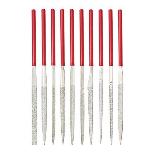 Kalim MINI Diamond Needle File Set 10pcs 150 Grit Precision Diamo...