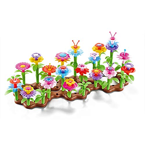 Build a Garden Flower Building STEM Toy Play Set - Toddler Activit...