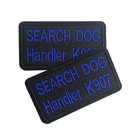 Custom Embroidery Name Patch 3.5W x 2H, 2PCS Personalized Milita...