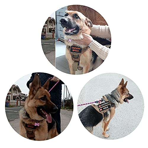 Custom Embroidery Name Patch 3.5W x 2H, 2PCS Personalized Milita...