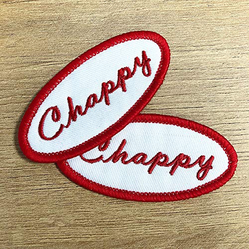Custom Oval Name Patch, 2 Pieces Personalized Embroidered sew on/ ...