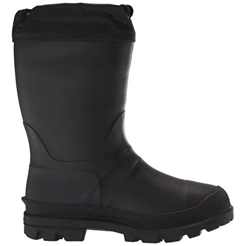 Kamik Mens Hunter Snow Boot, Black, 9 M US