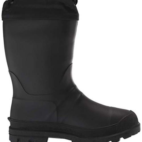 Kamik Mens Hunter Snow Boot, Black, 9 M US