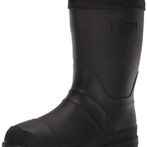 Kamik Mens Hunter Snow Boot, Black, 9 M US