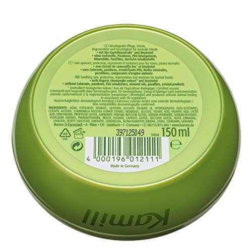 Kamill Classic Hand and Nail Cream for Normal to Dry Skin with Ger...