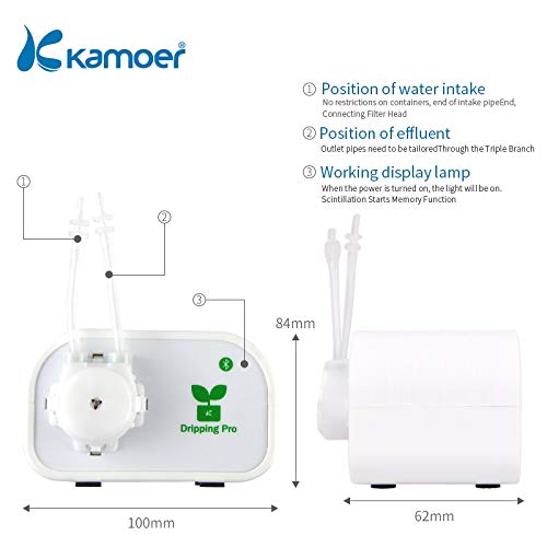 Kamoer Dripping Pro Automatic Drip Irrigation Kit, Smartphone cont...