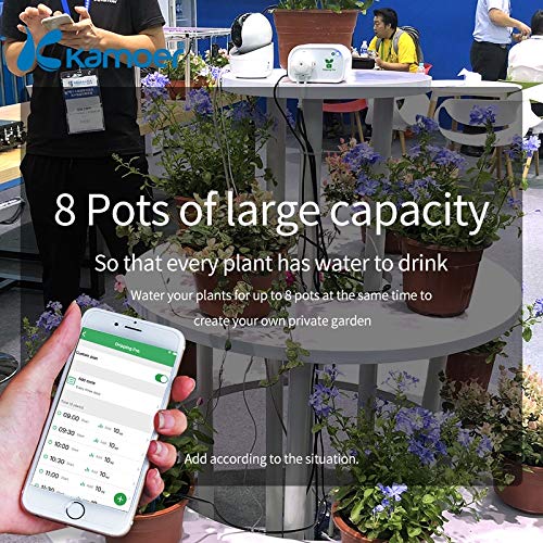 Kamoer Dripping Pro Automatic Drip Irrigation Kit, Smartphone cont...
