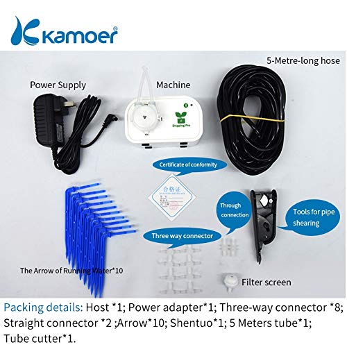 Kamoer Dripping Pro Automatic Drip Irrigation Kit, Smartphone cont...