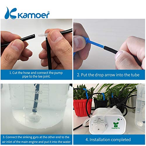 Kamoer Dripping Pro Automatic Drip Irrigation Kit, Smartphone cont...