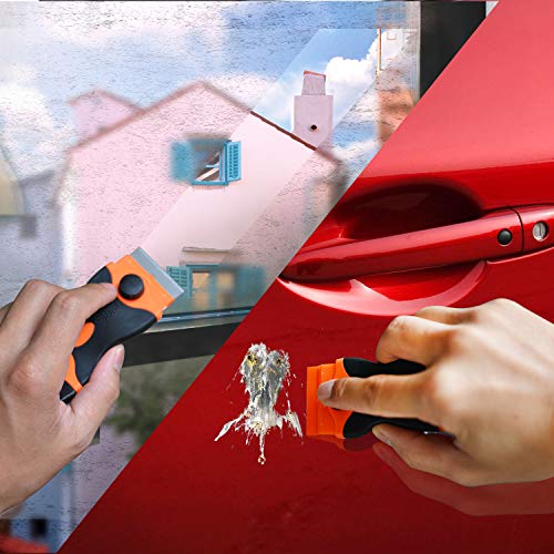Razor Blade Scraper, Double Edge Razor Scraper Remover Tool with 3...
