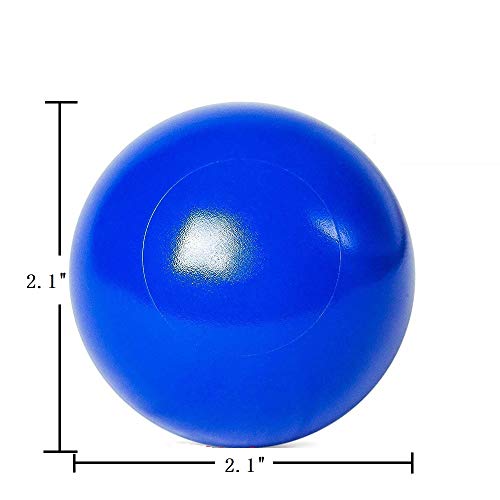 Kaptin 5.5cm 100PCS Soft Plastic Kids Play Ball,Ocean Ball,Colorfu...