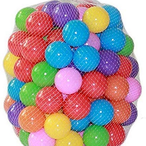 Kaptin 5.5cm 100PCS Soft Plastic Kids Play Ball,Ocean Ball,Colorfu...