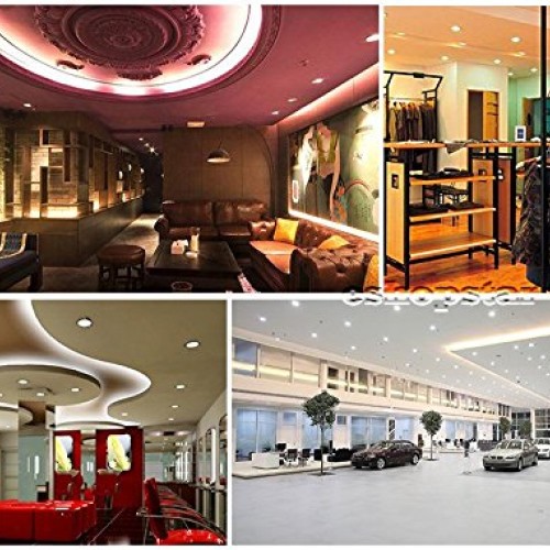 Karamoda 5 M 3528 RGB 60 LED Strip Lights, Changing Color String L...