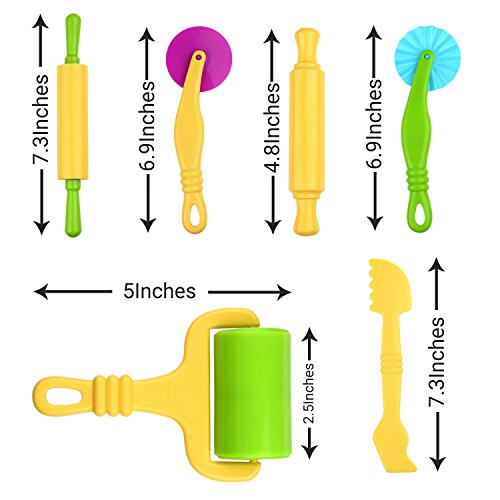 Kare & Kind Smart Dough Tools set - 5 sets of Extruders tools plus...