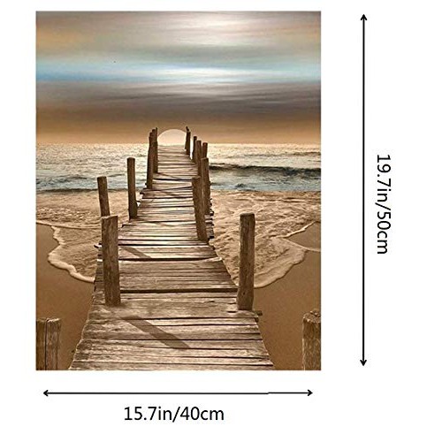 Karyees Beach Sunset Paint by Numbers Kits Beach Sunset DIY Painti...