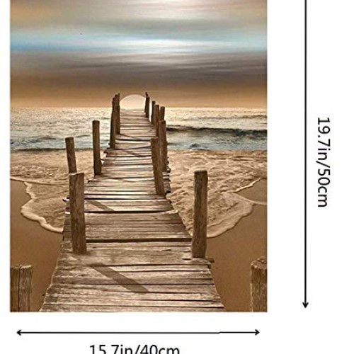 Karyees Beach Sunset Paint by Numbers Kits Beach Sunset DIY Painti...