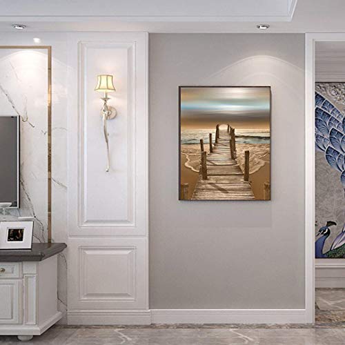 Karyees Beach Sunset Paint by Numbers Kits Beach Sunset DIY Painti...