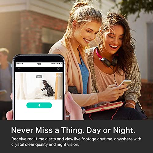 Kasa Indoor Pan/Tilt Smart Security Camera, 1080p HD Dog Camera 2....