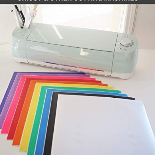 Kassa Permanent Vinyl Sheets Pack of 60, 12” x 12” - Includes Sq...