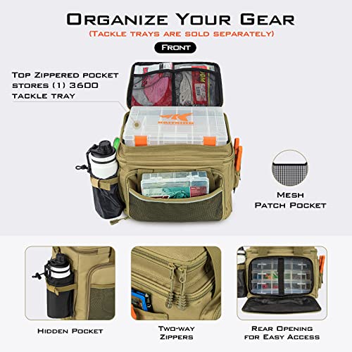 KastKing Fishing Tackle Bags - Fishing Bags for Saltwater or Fresh...