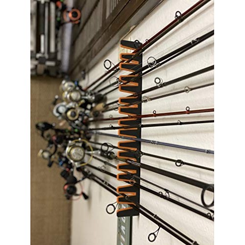KastKing Patented V15 Vertical Fishing Rod Holder – Wall Mounted F...