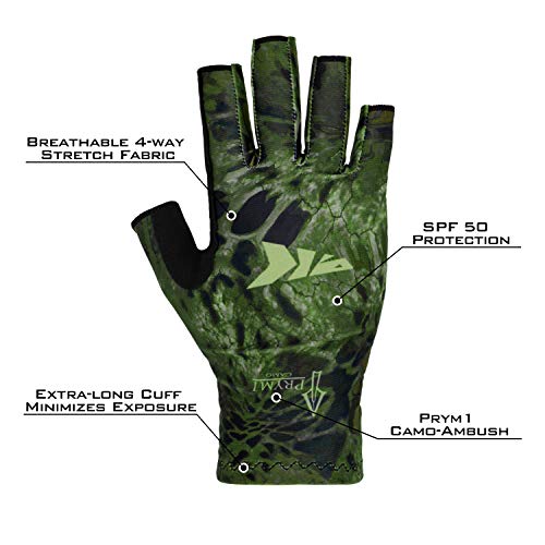 KastKing Sol Armis Sun Gloves UPF50+ Fishing Gloves UV Protection ...