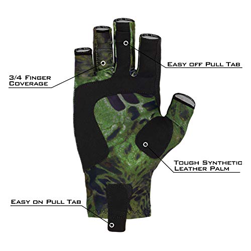 KastKing Sol Armis Sun Gloves UPF50+ Fishing Gloves UV Protection ...
