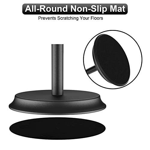 KASUNTO Toilet Paper Holder for Bathroom, Metal Free Standing Toil...