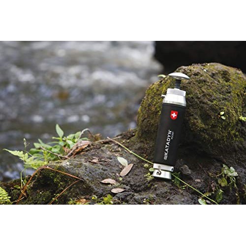 Katadyn Pocket Water Filter, Long Lasting for Personal or Small Gr...