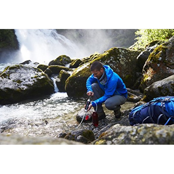 Katadyn Pocket Water Filter, Long Lasting for Personal or Small Gr...