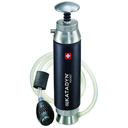Katadyn Pocket Water Filter, Long Lasting for Personal or Small Gr...