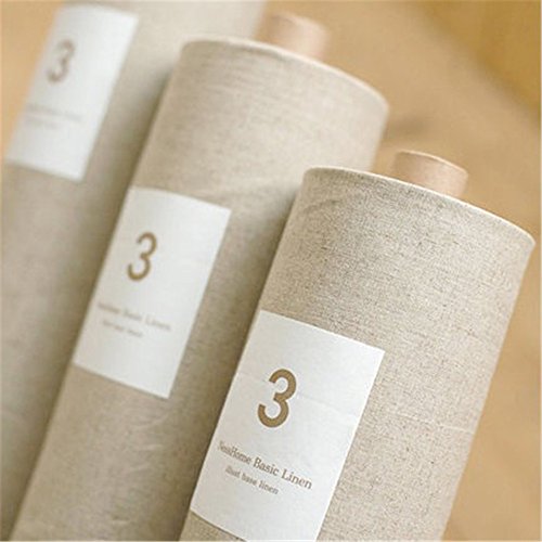 Katoot@ Natural Linen Fabric Cloth, Zakka Cotton/linen, Organic Un...