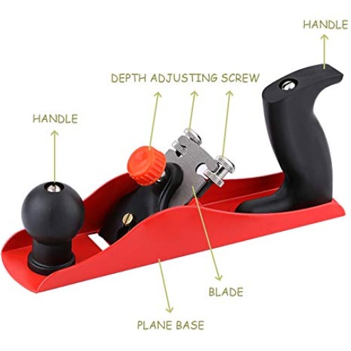 Hand Plane, Kattool Smooth Plane Adjustable Wood Plane Bench Plane...