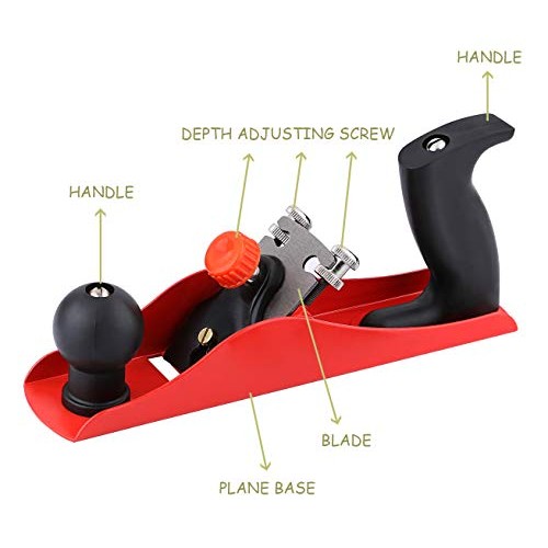 Hand Plane, Kattool Smooth Plane Adjustable Wood Plane Bench Plane...