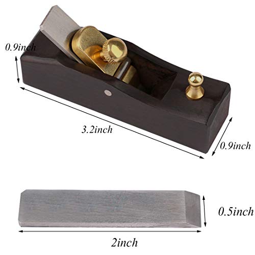 Mini Wood Planer Hand Tool, Kattool Flat Bottom Wood Plane Tool Ha...