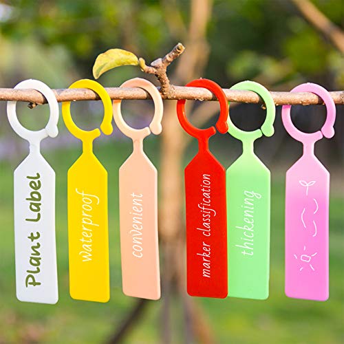 6 Pack Plant Hangers Simple Design Flower Pots Holder with 6 Hooks...