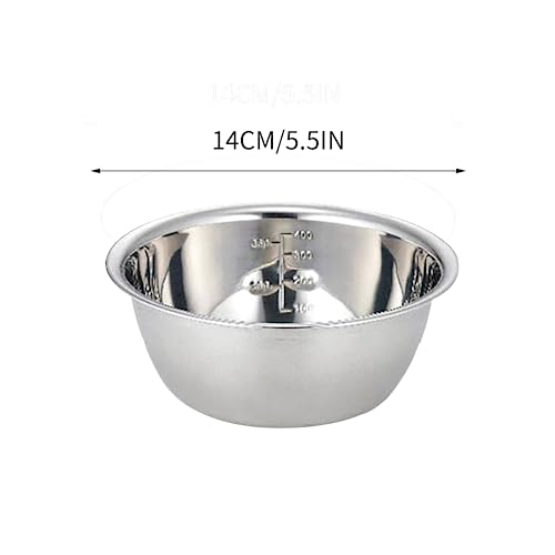KBTPMTL Stainless Steel Mixing Bowls - Easy To Clean, Nesting Bowl...