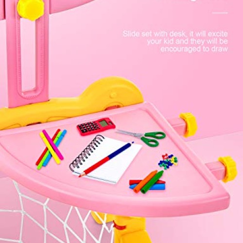 Climber and Swing Set Toddler 5 in 1 Play Slide Climber Indoor Out...