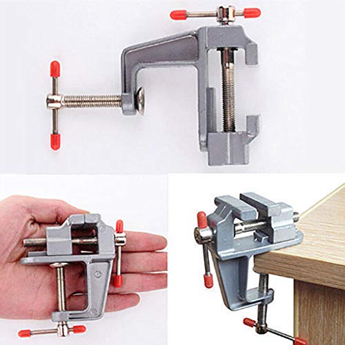 Kecar Aluminum Miniature Clamp,Table Bench Top Vise Vice Universal...