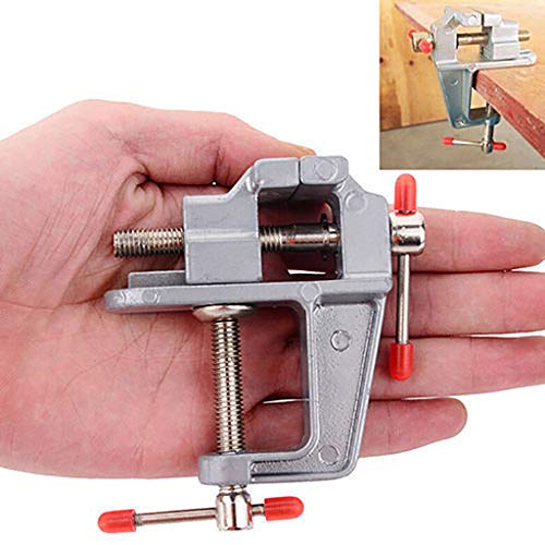 Kecar Aluminum Miniature Clamp,Table Bench Top Vise Vice Universal...