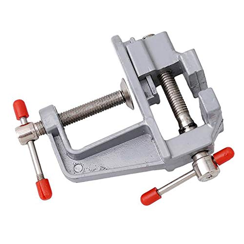 Kecar Aluminum Miniature Clamp,Table Bench Top Vise Vice Universal...