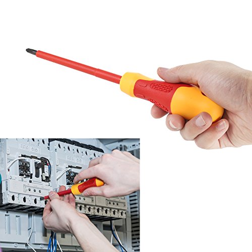 1000V Insulated Electrician Screwdriver Set, Kecheer 10pcs All-in-...
